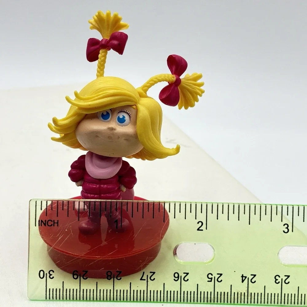 Cindy Lou Who How The Grinch Stole Christmas Toy Figure Cake Topper